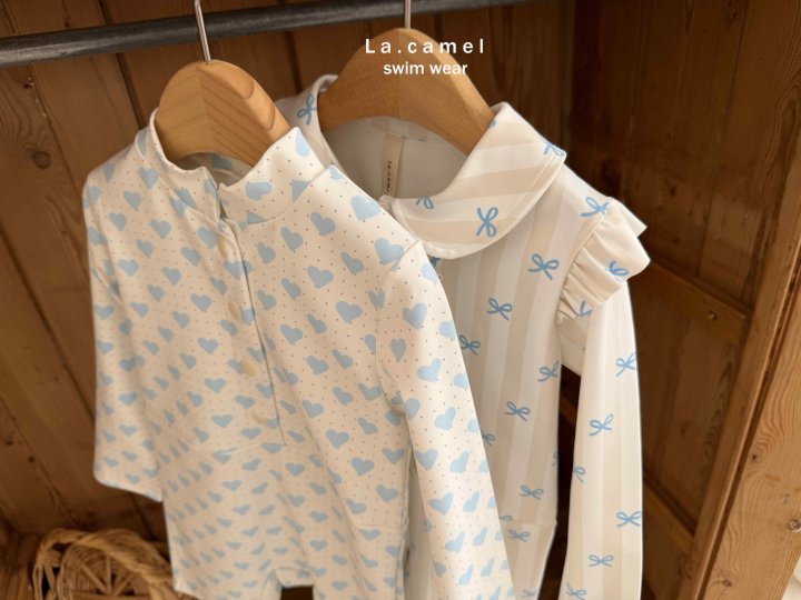 La Camel - Korean Baby Fashion - #smilingbaby - Heart Rashguard - 7