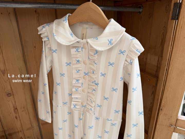 La Camel - Korean Baby Fashion - #smilingbaby - Blue Ribbon Rashguard - 2
