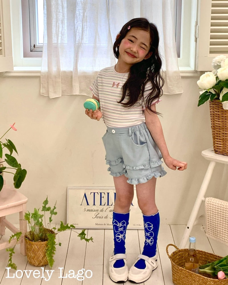 Lago - Korean Children Fashion - #childofig - Punching Ribbon Tee - 11