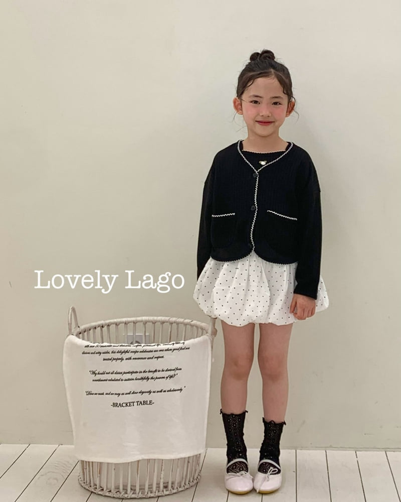 Lago - Korean Children Fashion - #childofig - Pin Flower Cardigan - 8