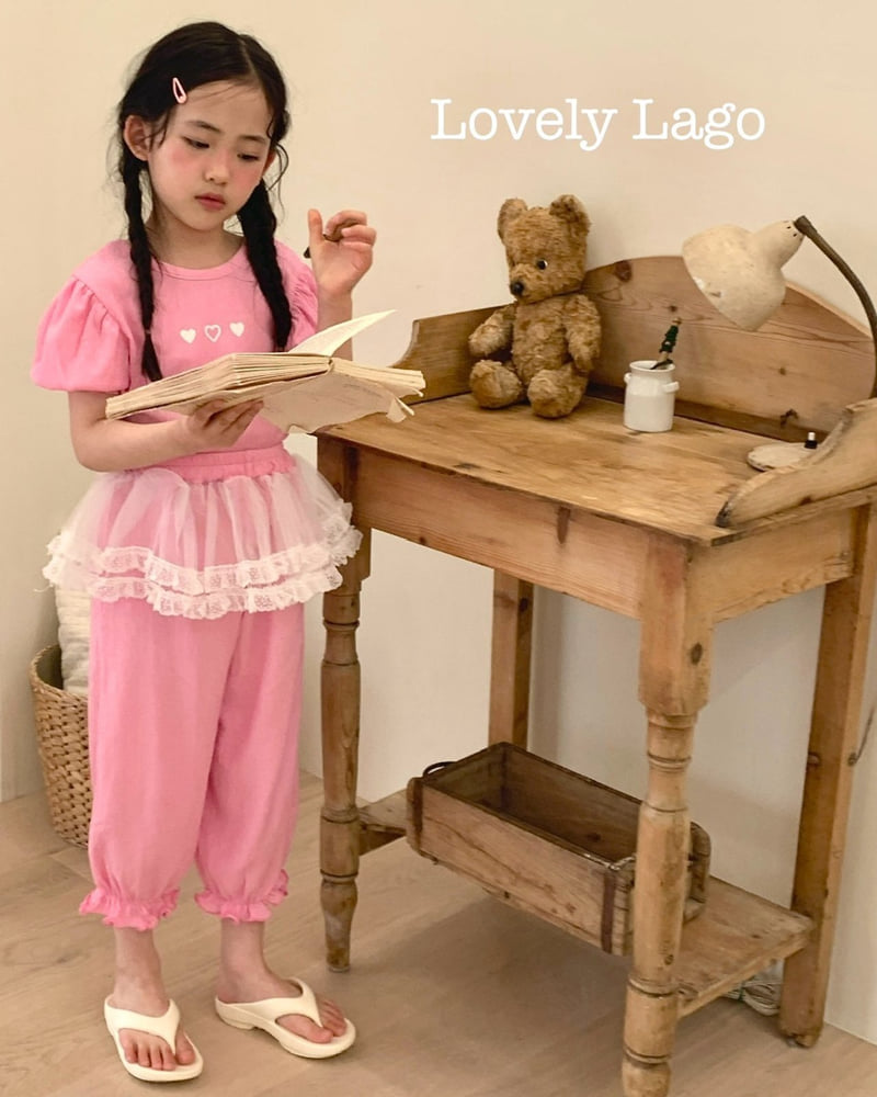 Lago - Korean Children Fashion - #childofig - Flat Tee - 3