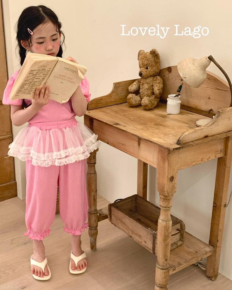 Lago - Korean Children Fashion - #childofig - Flat Tee - 4