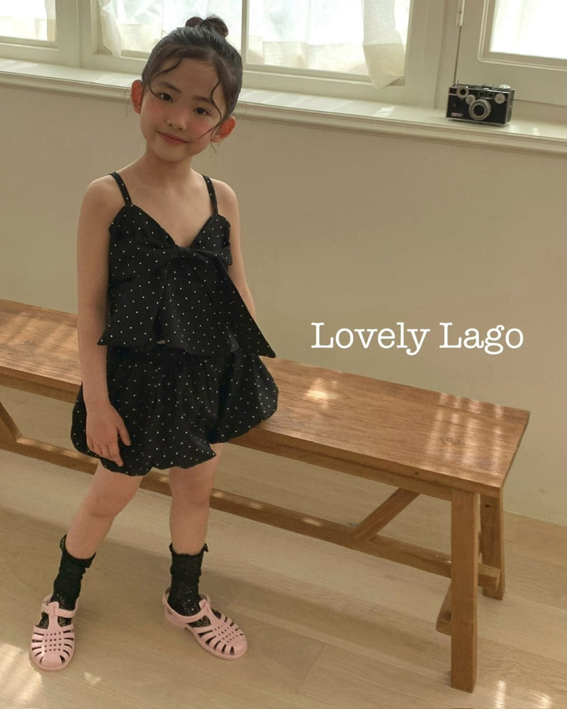 Lago - Korean Children Fashion - #childofig - Dot Bustier - 8