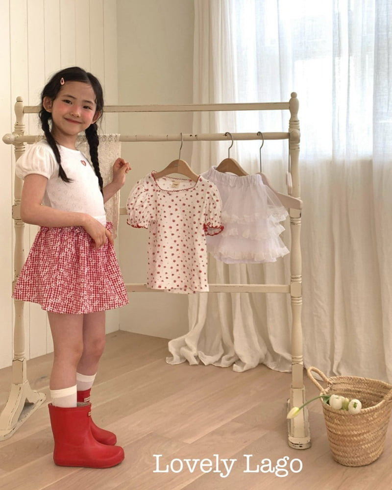 Lago - Korean Children Fashion - #childofig - Love Puff Tee - 7