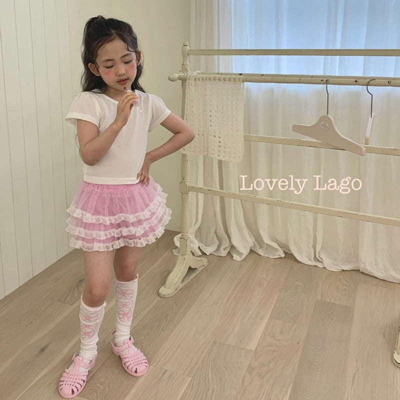 Lago - Korean Children Fashion - #childrensboutique - Lace Pants - 2