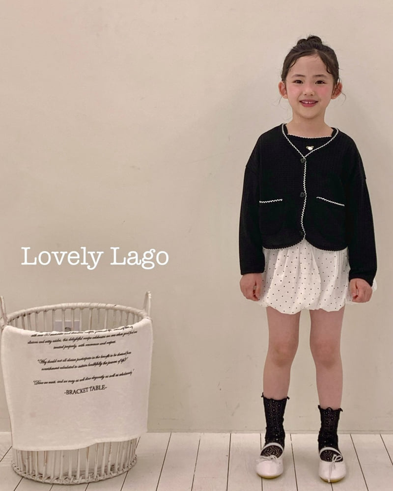 Lago - Korean Children Fashion - #childrensboutique - Pin Flower Cardigan - 10