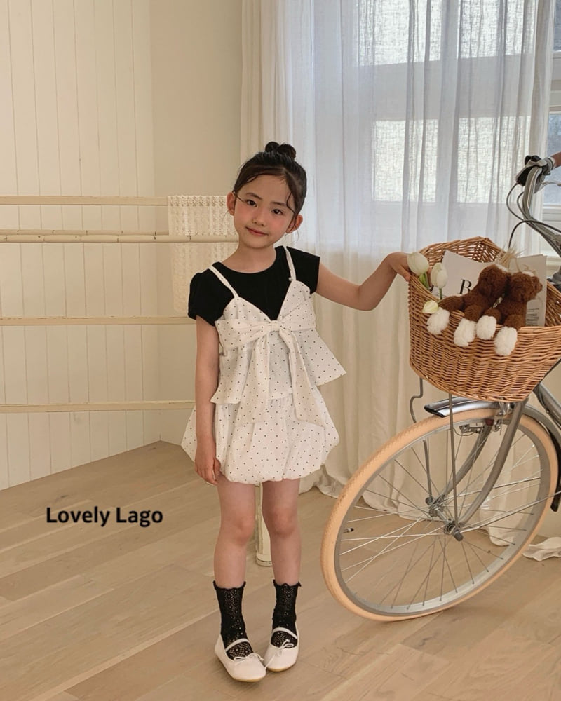 Lago - Korean Children Fashion - #childrensboutique - Dot Balloon Pants - 7