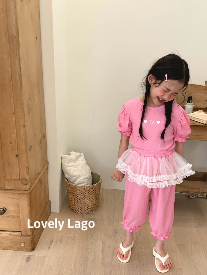 Lago - Korean Children Fashion - #childrensboutique - Flat Tee - 5