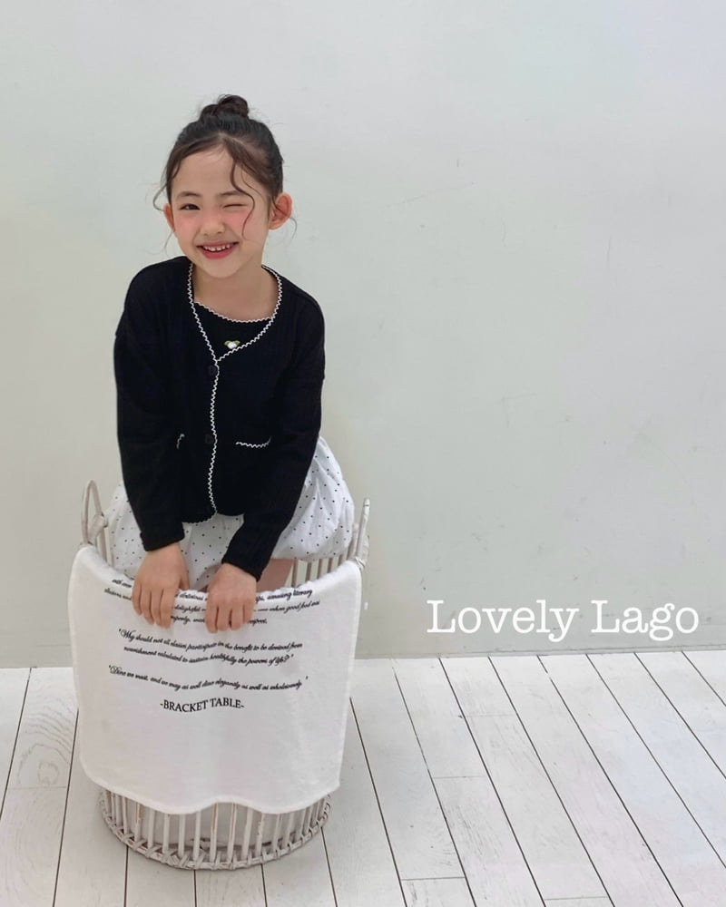 Lago - Korean Children Fashion - #designkidswear - Pin Flower Cardigan - 11