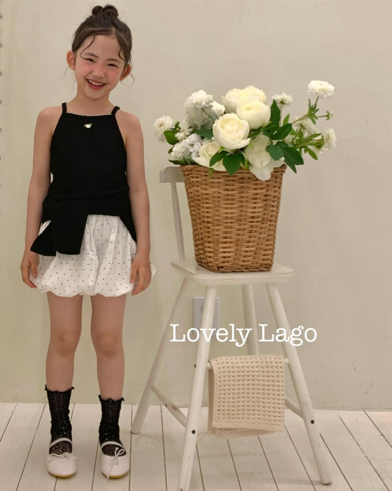 Lago - Korean Children Fashion - #designkidswear - Dot Balloon Pants - 8