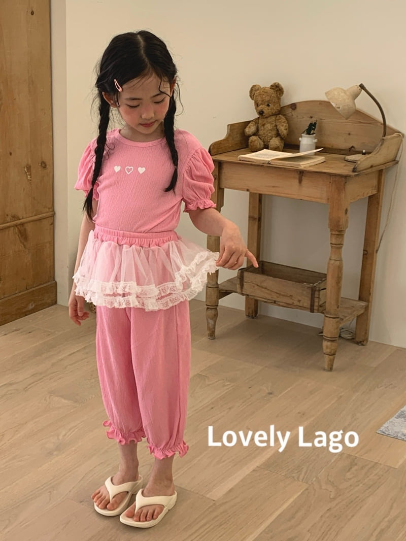 Lago - Korean Children Fashion - #designkidswear - Flat Tee - 6
