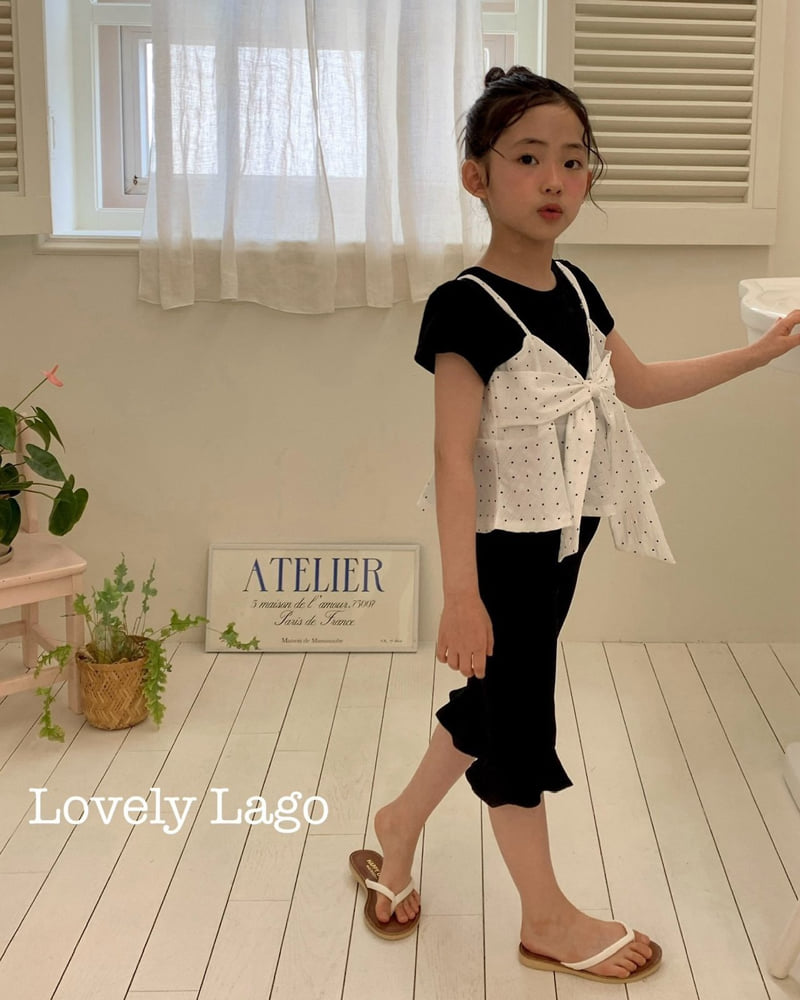 Lago - Korean Children Fashion - #designkidswear - Dot Bustier - 10