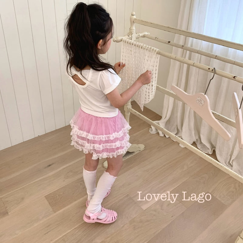 Lago - Korean Children Fashion - #kidsshorts - Lace Pants - 6