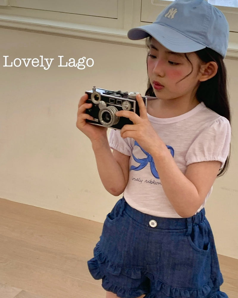 Lago - Korean Children Fashion - #kidsshorts - Lovely Tee - 2