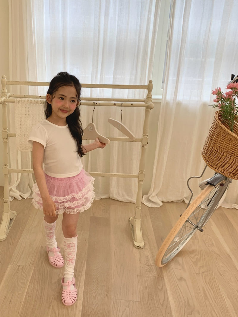 Lago - Korean Children Fashion - #kidsstore - Lace Pants - 7