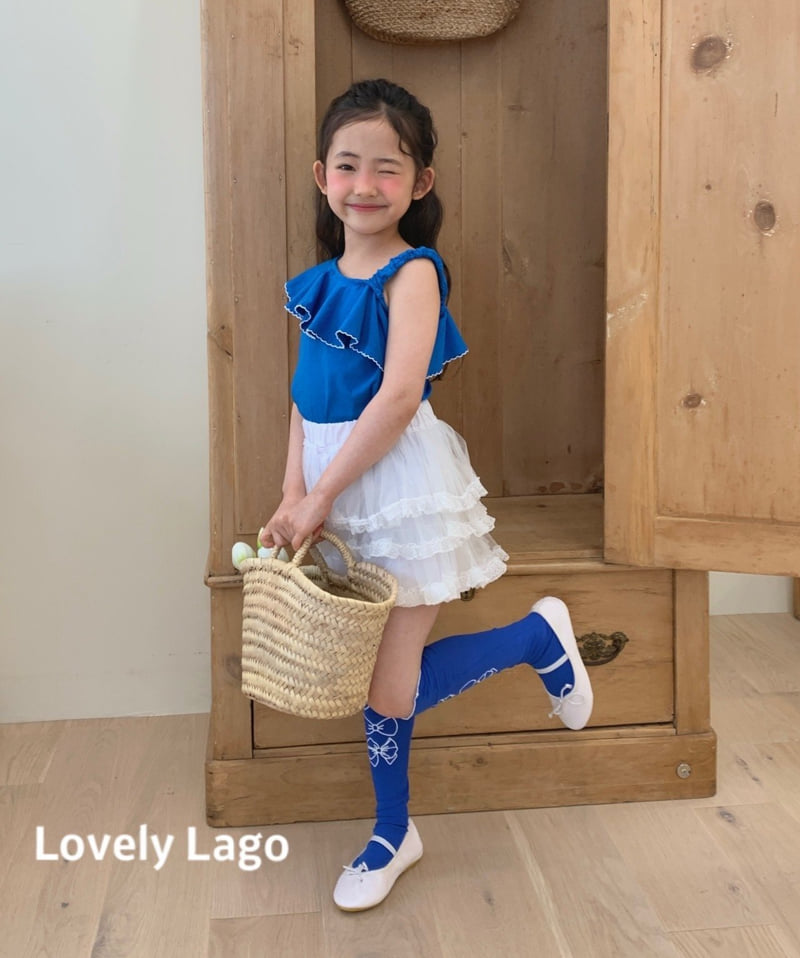 Lago - Korean Children Fashion - #kidzfashiontrend - Unbalanced Pin Coat Tee - 7