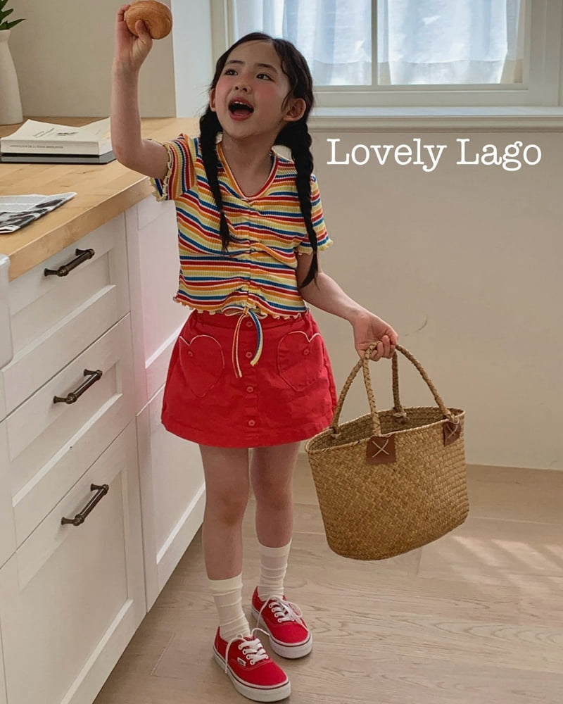 Lago - Korean Children Fashion - #littlefashionista - Shirring Rain Tee - 11