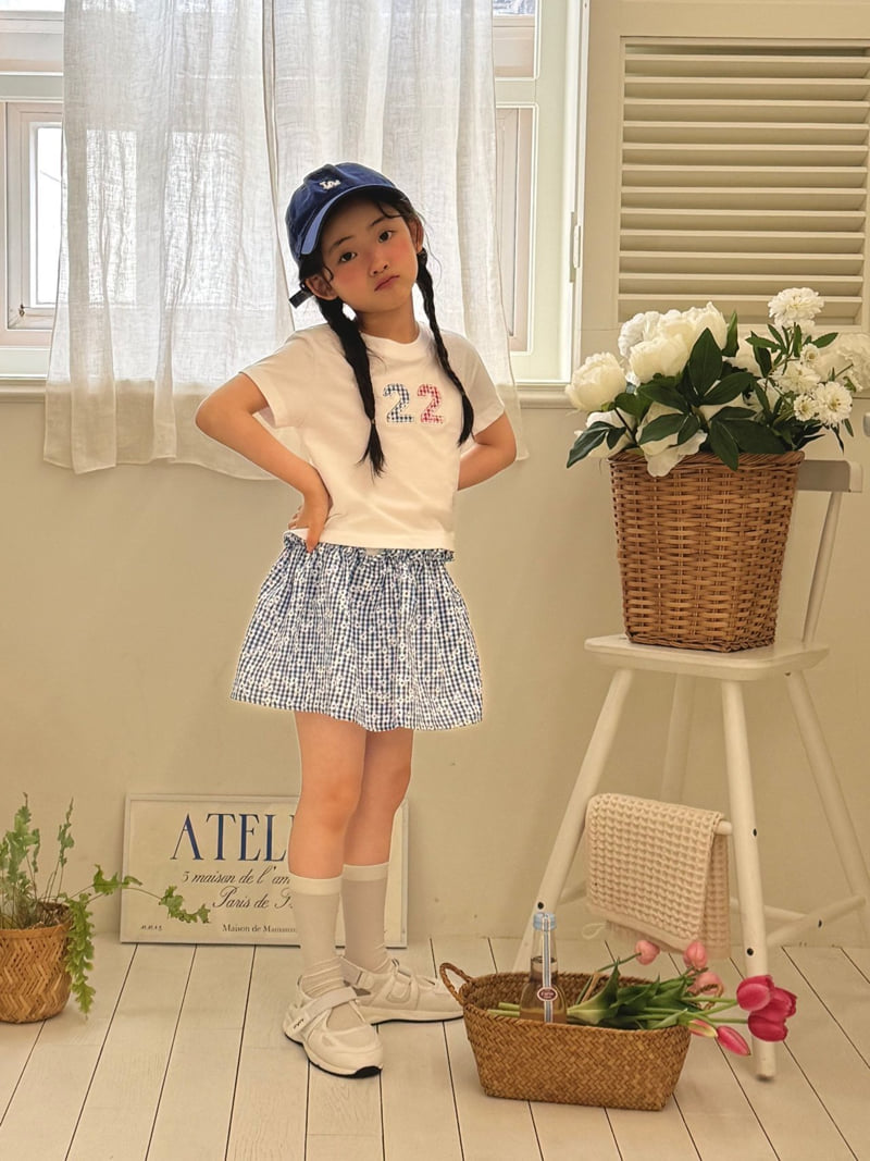 Lago - Korean Children Fashion - #littlefashionista - Ribbon Skort - 8
