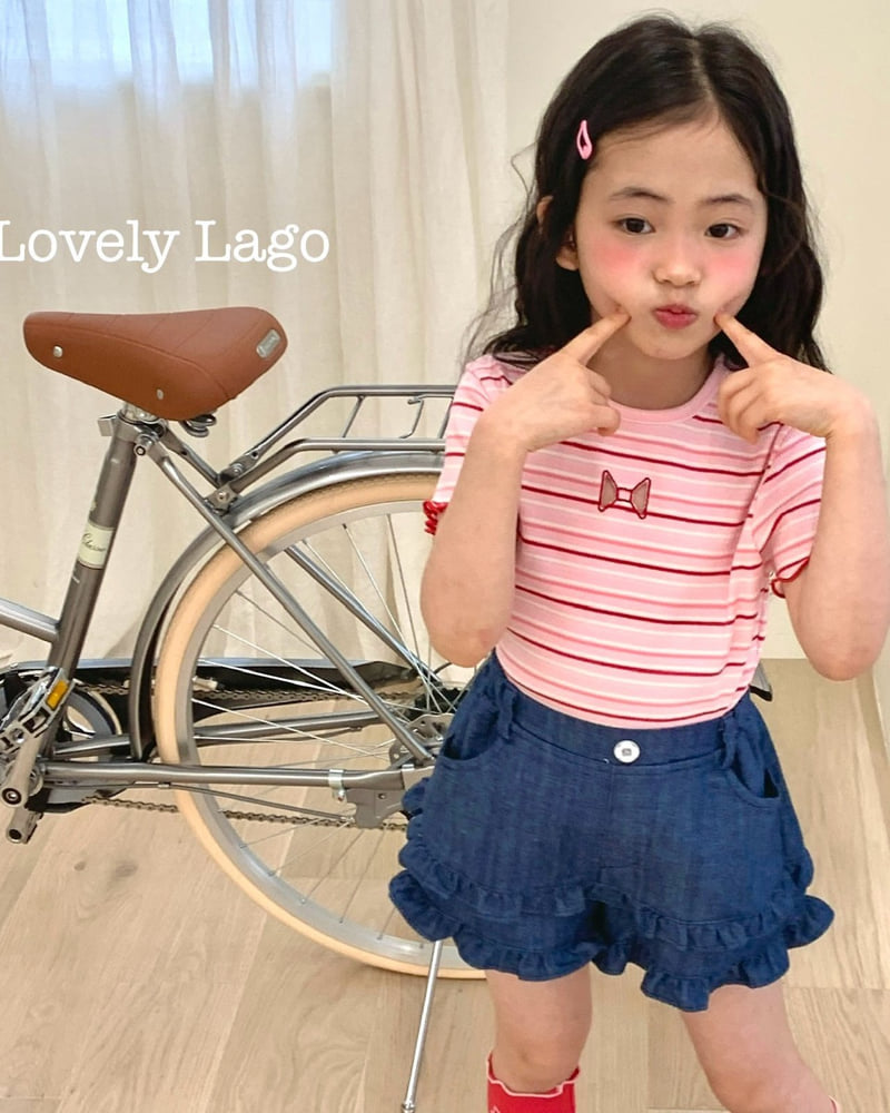 Lago - Korean Children Fashion - #littlefashionista - Punching Ribbon Tee - 7
