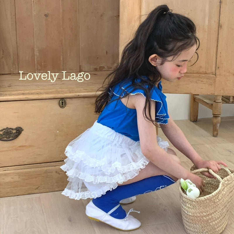 Lago - Korean Children Fashion - #littlefashionista - Unbalanced Pin Coat Tee - 9