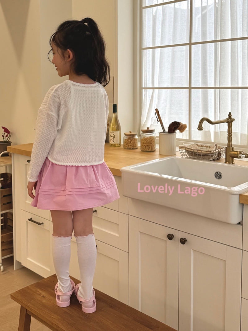 Lago - Korean Children Fashion - #magicofchildhood - Pin Flower Cardigan - 5