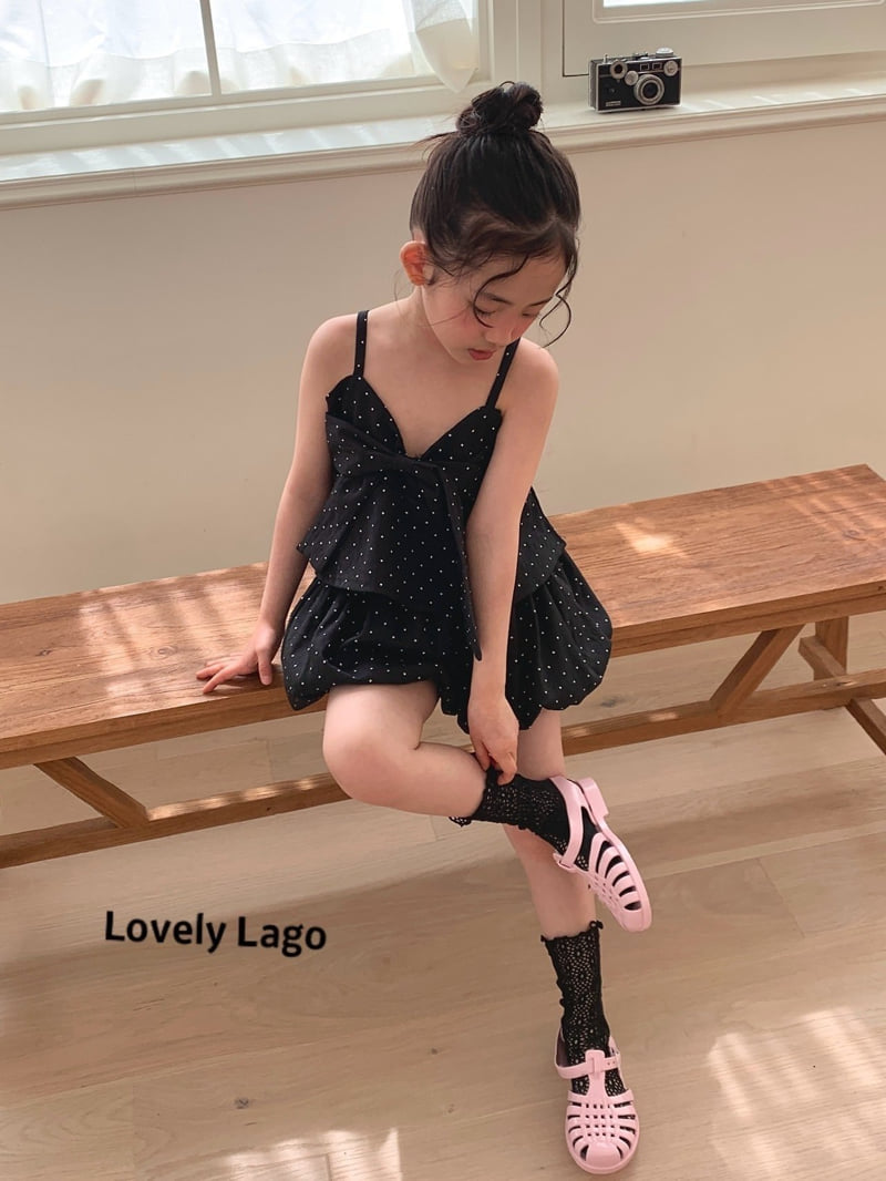 Lago - Korean Children Fashion - #magicofchildhood - Dot Bustier - 2
