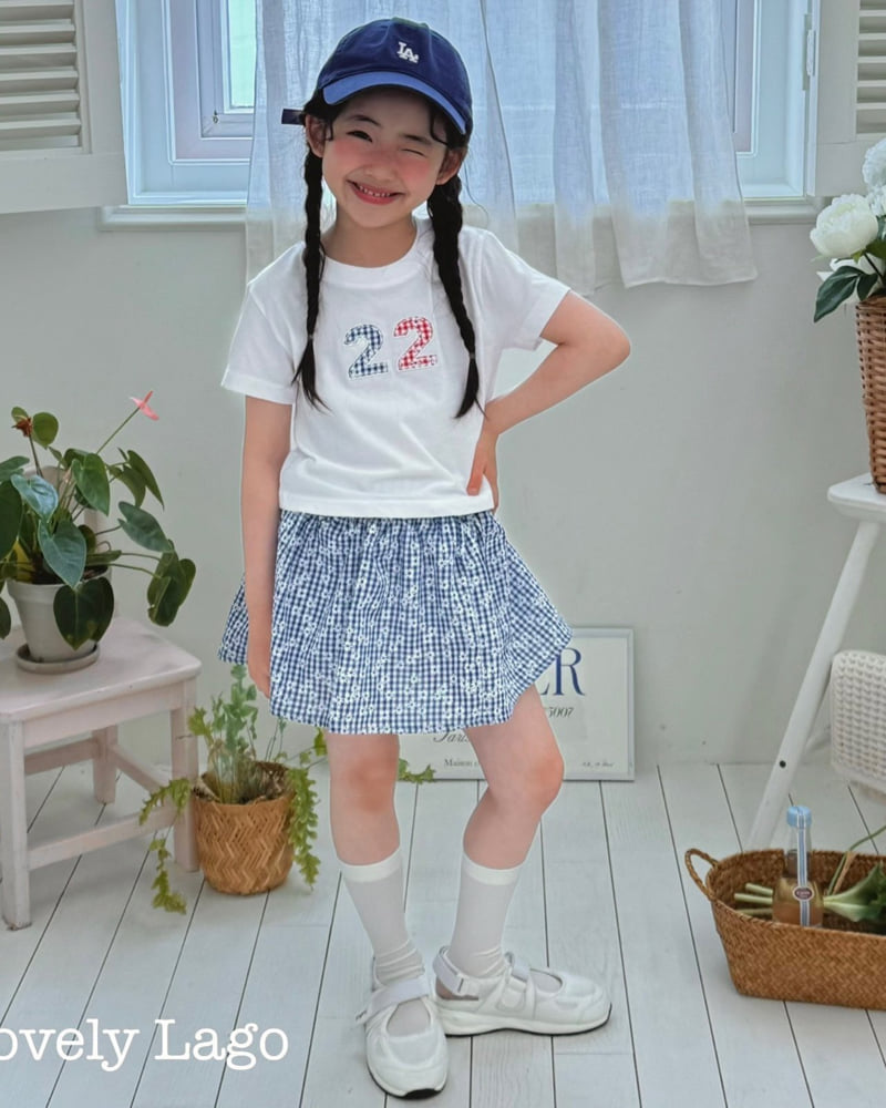 Lago - Korean Children Fashion - #magicofchildhood - 22 Embroidery Tee - 4