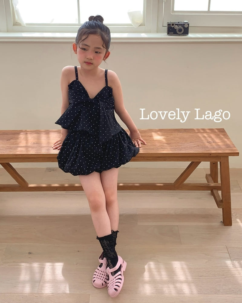 Lago - Korean Children Fashion - #minifashionista - Dot Bustier - 3