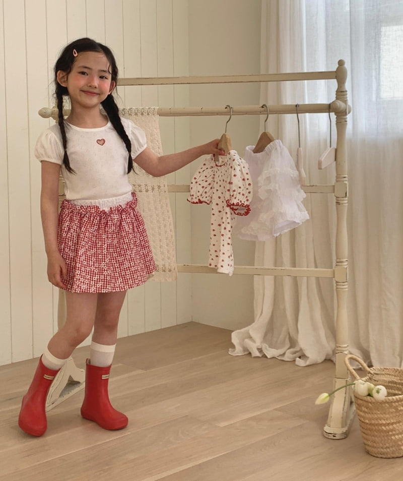 Lago - Korean Children Fashion - #prettylittlegirls - Ribbon Skort - 11