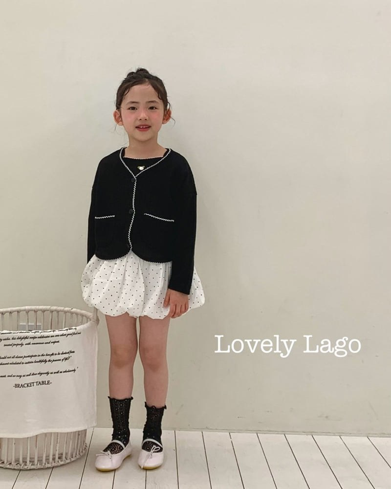 Lago - Korean Children Fashion - #prettylittlegirls - Pin Flower Cardigan - 7