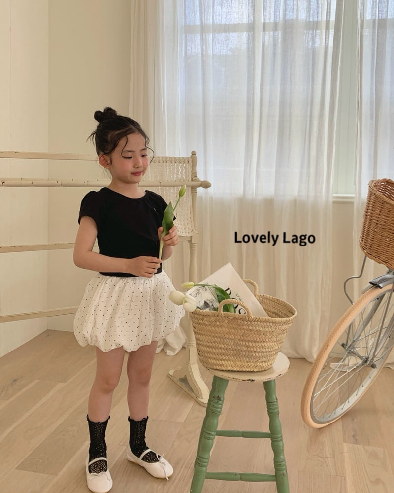 Lago - Korean Children Fashion - #minifashionista - Dot Balloon Pants - 4
