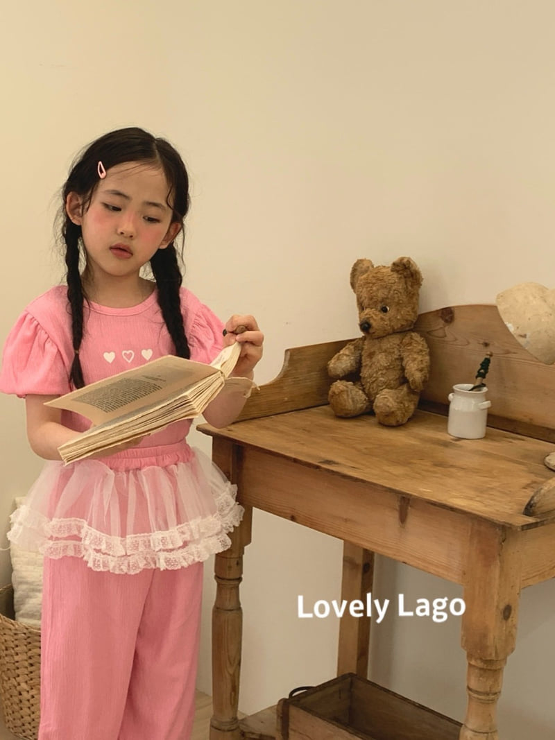 Lago - Korean Children Fashion - #prettylittlegirls - Flat Tee - 2