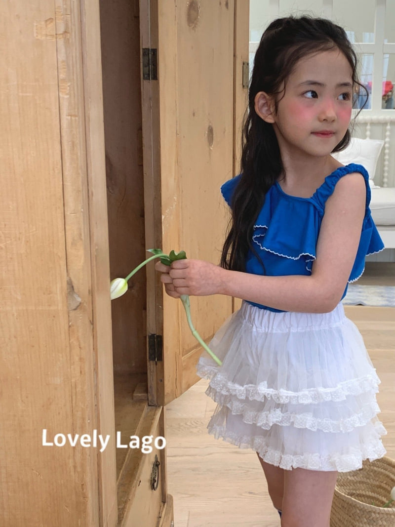 Lago - Korean Children Fashion - #prettylittlegirls - Unbalanced Pin Coat Tee - 12