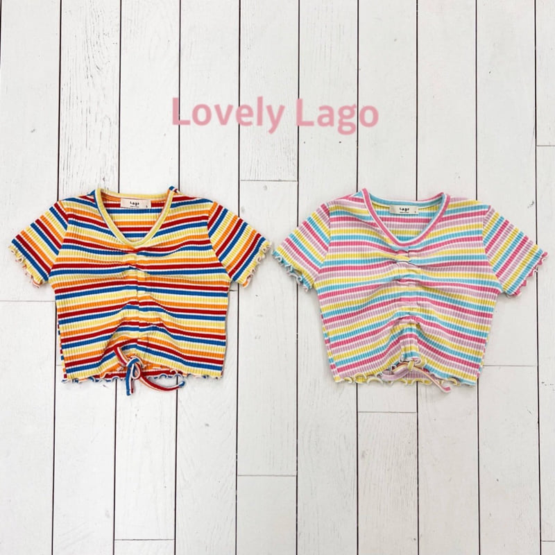Lago - Korean Children Fashion - #stylishchildhood - Shirring Rain Tee