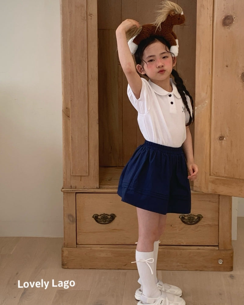 Lago - Korean Children Fashion - #todddlerfashion - Pintuck Skort - 7