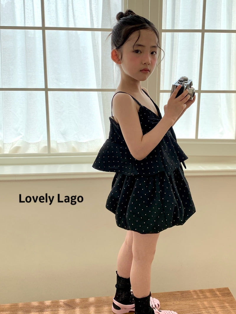 Lago - Korean Children Fashion - #todddlerfashion - Dot Bustier - 5