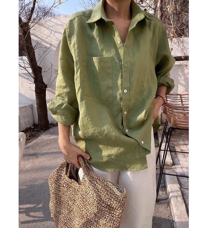 Lagrass - Korean Women Fashion - #momslook - Pli Shirt