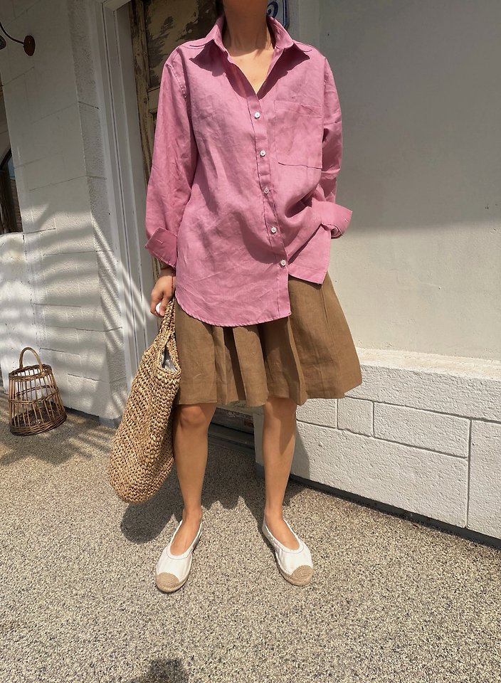 Lagrass - Korean Women Fashion - #momslook - Pli Shirt - 3