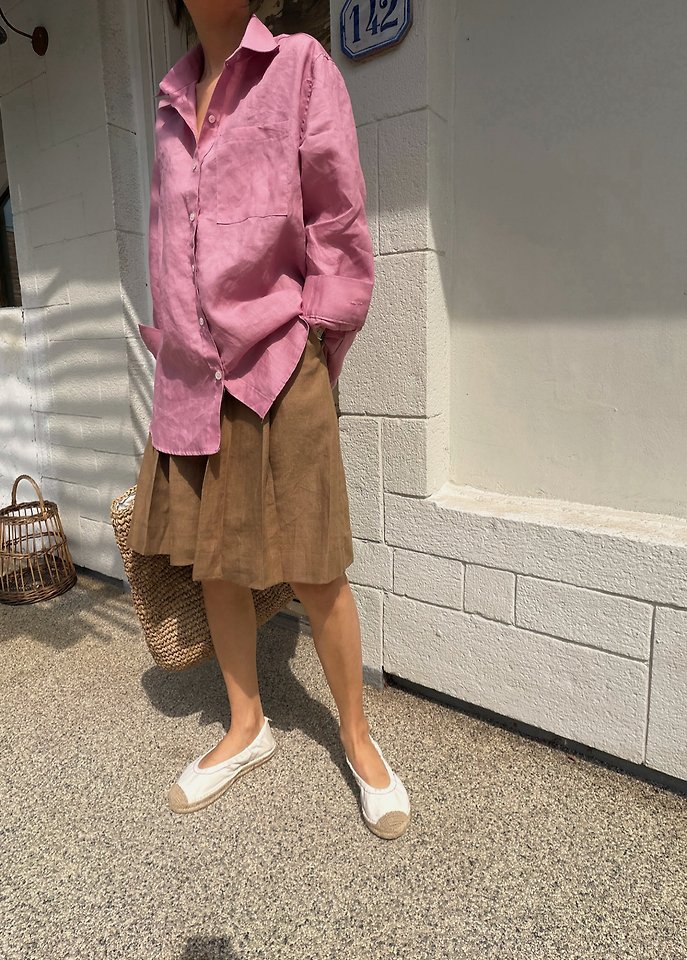 Lagrass - Korean Women Fashion - #momslook - Pli Shirt - 7
