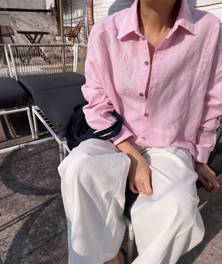 Lagrass - Korean Women Fashion - #momslook - Onyu Shirt - 3