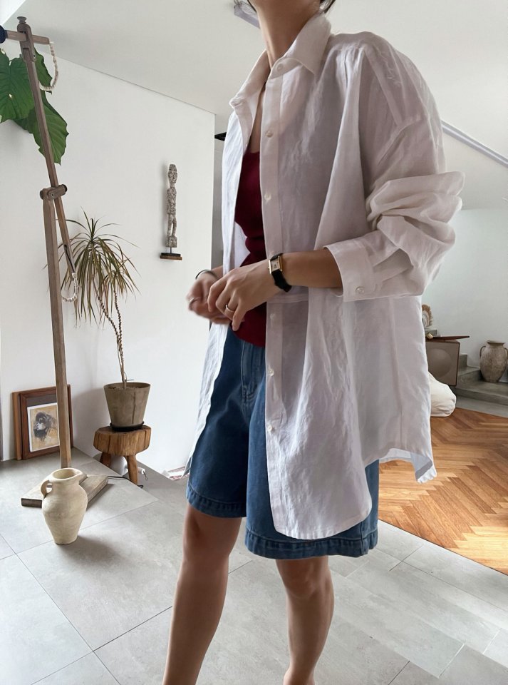 Lagrass - Korean Women Fashion - #momslook - Onyu Shirt - 5
