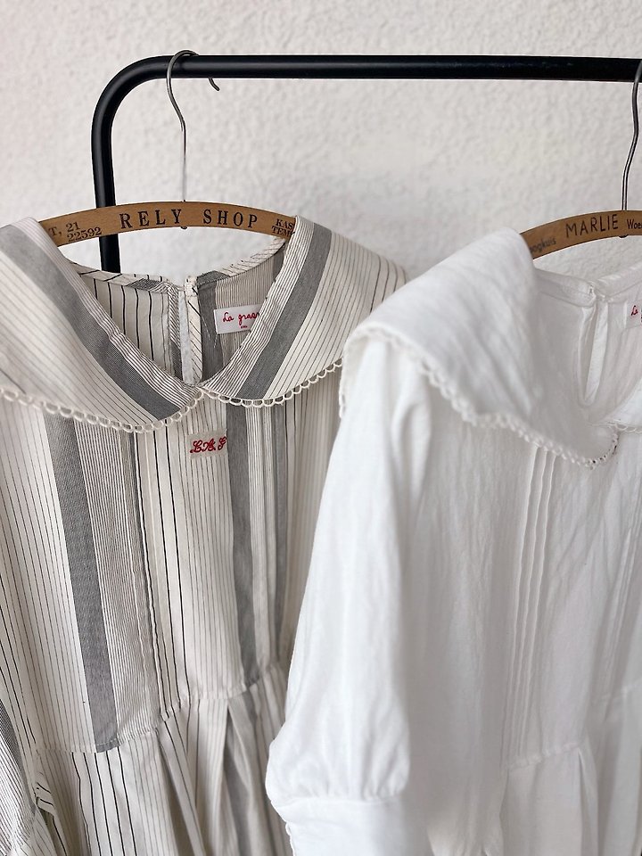 Lagrass - Korean Women Fashion - #momslook - Ret One-piece (Ivory) - 11