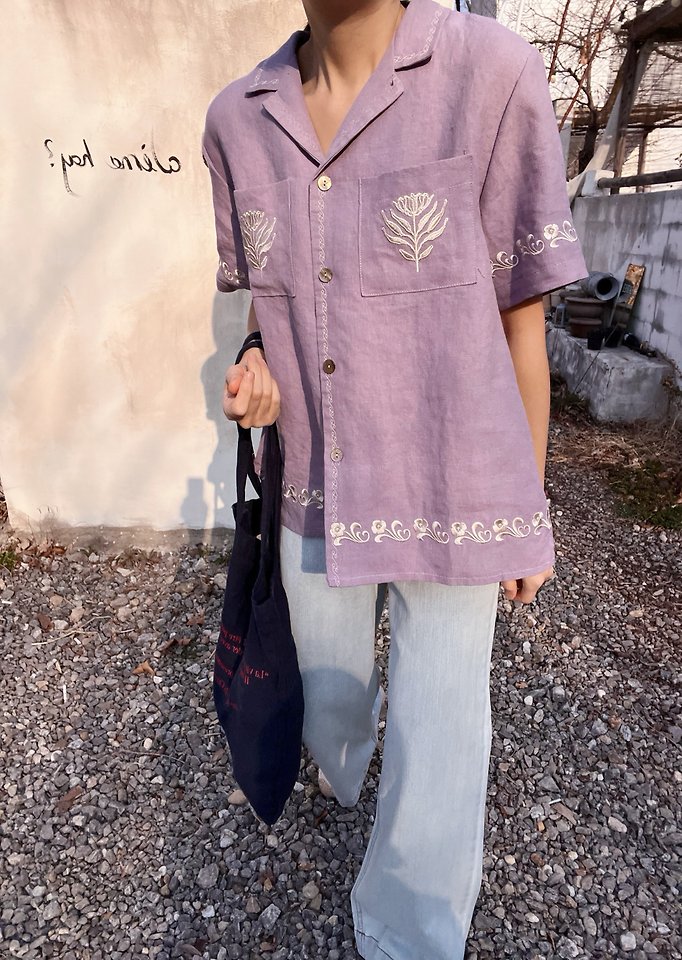 Lagrass - Korean Women Fashion - #romanticstyle - Iro Shirt - 11
