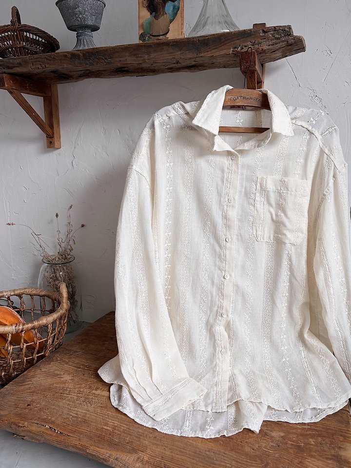 Lagrass - Korean Women Fashion - #vintagekidsstyle - Soria Shirt - 5