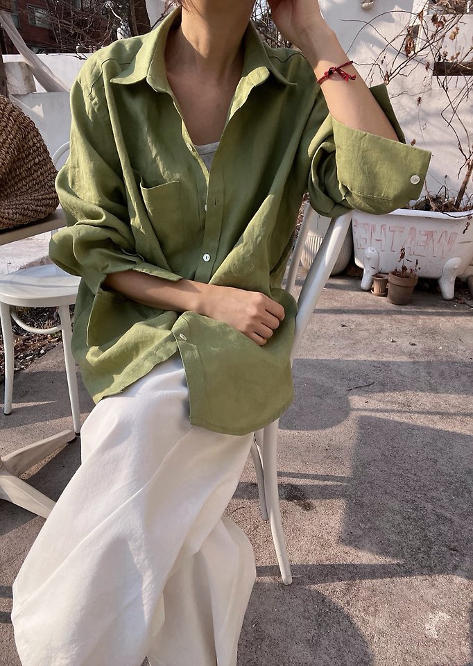 Lagrass - Korean Women Fashion - #womensfashion - Pli Shirt - 10