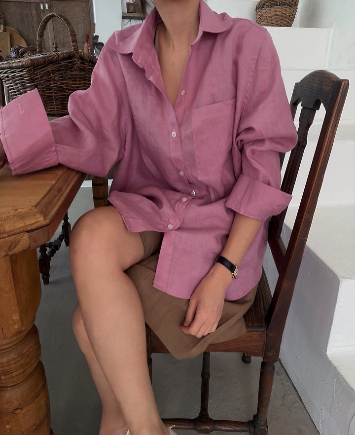 Lagrass - Korean Women Fashion - #momslook - Pli Shirt - 4