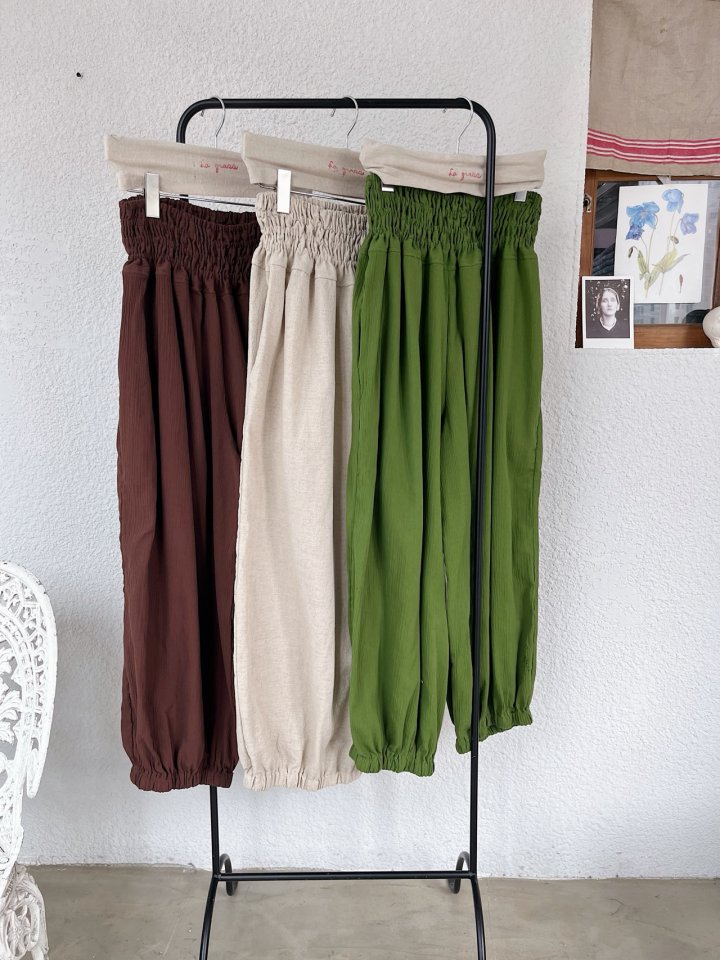 Lagrass - Korean Women Fashion - #womensfashion - Pion Pants