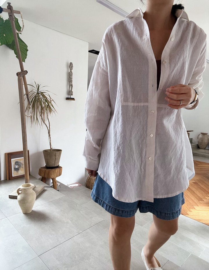 Lagrass - Korean Women Fashion - #momslook - Onyu Shirt - 4