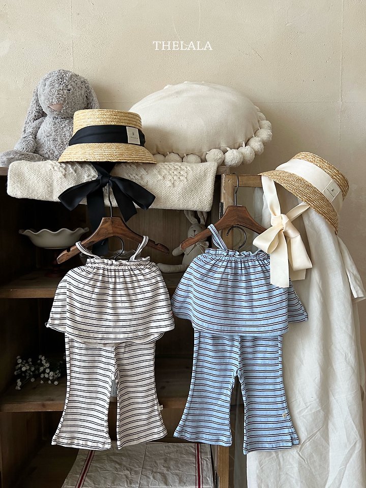Lala - Korean Baby Fashion - #babyboutique - KK Sleeveless Set - 7