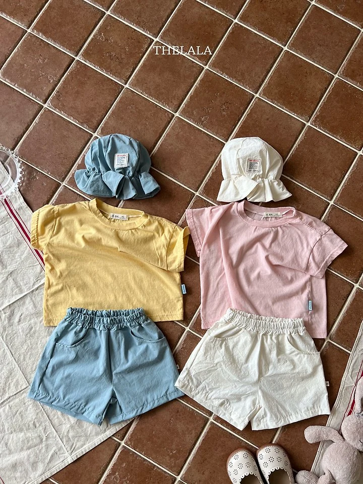 Lala - Korean Baby Fashion - #babyboutique - Smurf Tee - 5